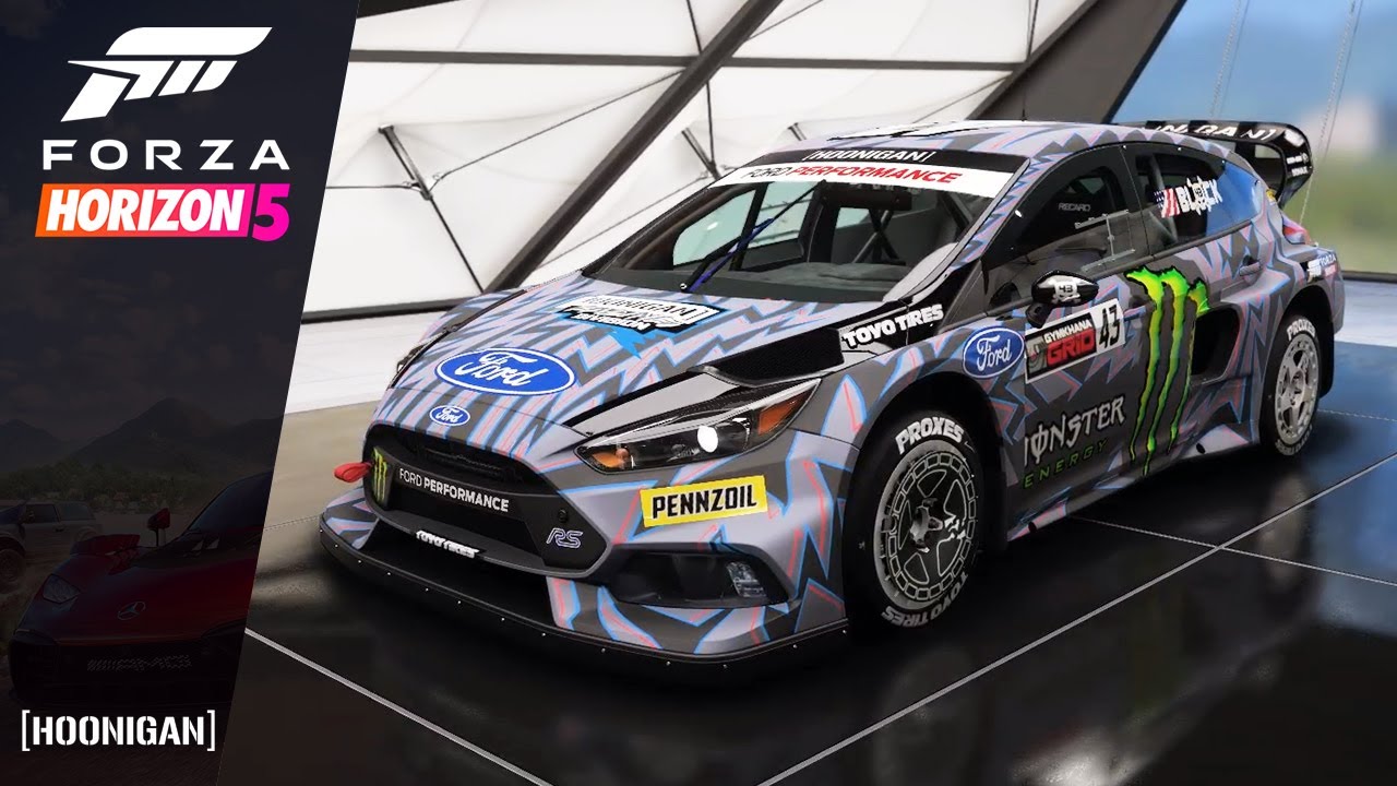 Forza Horizon 5 - Hoonigan Gymkhana 10 Focus RS RX 2016 - Jungle Rally Circuit