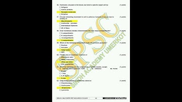 Cell Structure And Functions MCQs Sindh Academy Umerkot #Shorts