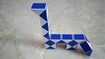 How to Make a Dinosaur with Snake Cube