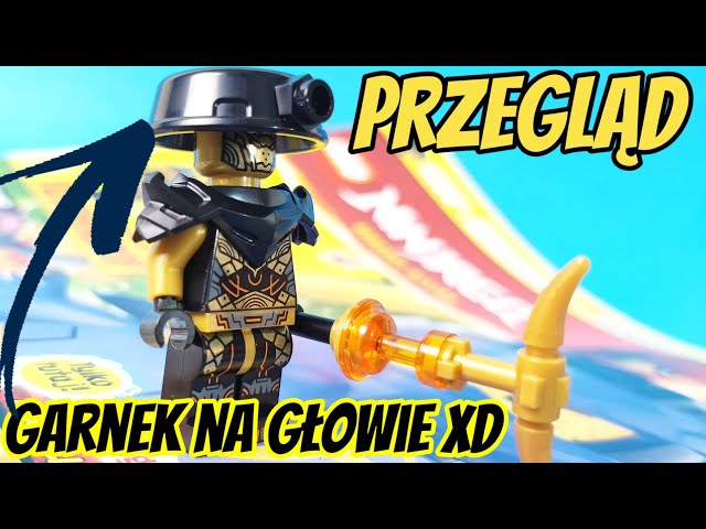 Chłop z garnkiem na głowie XD ! ? Magazyn LEGO Ninjago 4/2024 / Przegląd