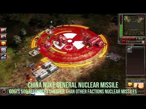 C&C Generals Evolution (Mod) Superweapons Showcase