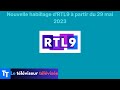 Rtl9  habillage 2023 depuis le 29 mai 2023