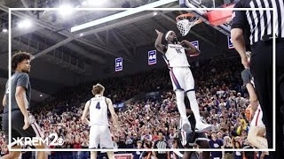 No. 12 Gonzaga dominates WSU in 83-53 victory