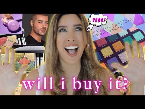 WILL I BUY IT? NATASHA DENONA CIRCO LOCO Luxury Makeup Releases DIOR SUMMER 2021 CHANEL COCO BLOOM