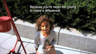 You're never too young | #RedKettleReason - Salvation Army