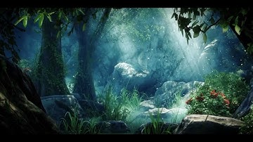 vlc record 2021 11 13 19h48m56s Forest animation HD Cryengine real time Bokeh dof mp4