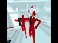 Blocking a bullet with a gun in SuperHot