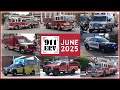 Fire Trucks Ambulances And Police Cars Responding Compilation June 2025 Fire Trucks Ambulances And Police Cars Responding Compilation June 2025