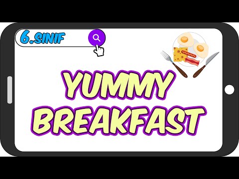 Yummy Breakfast - 2. Ünite Kelimeleri 🍅 6.Sınıf İngilizce #2023