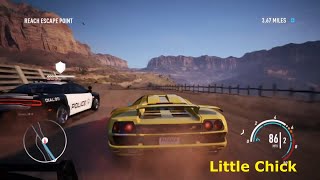 Hot Police Car Pursuit Lamborghini Diablo NFS - Kids Race Car Crash Drifting  Adventure Chase