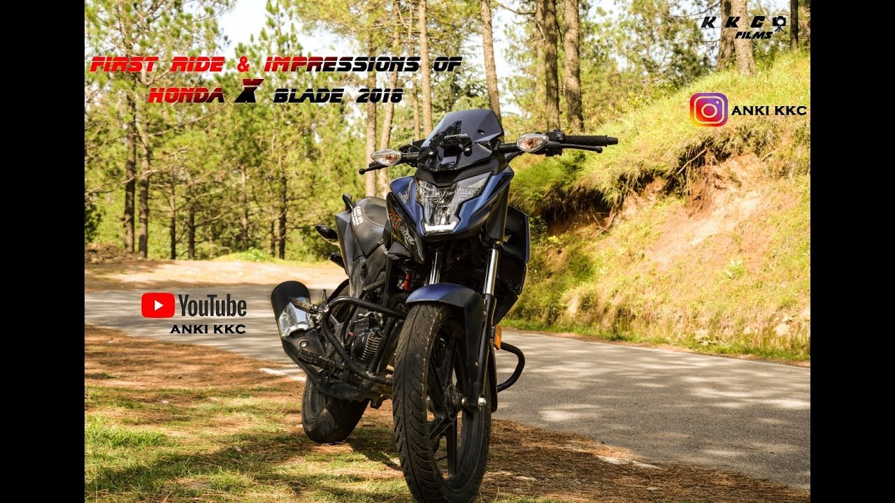Honda X Blade first impression video || Anki kkc