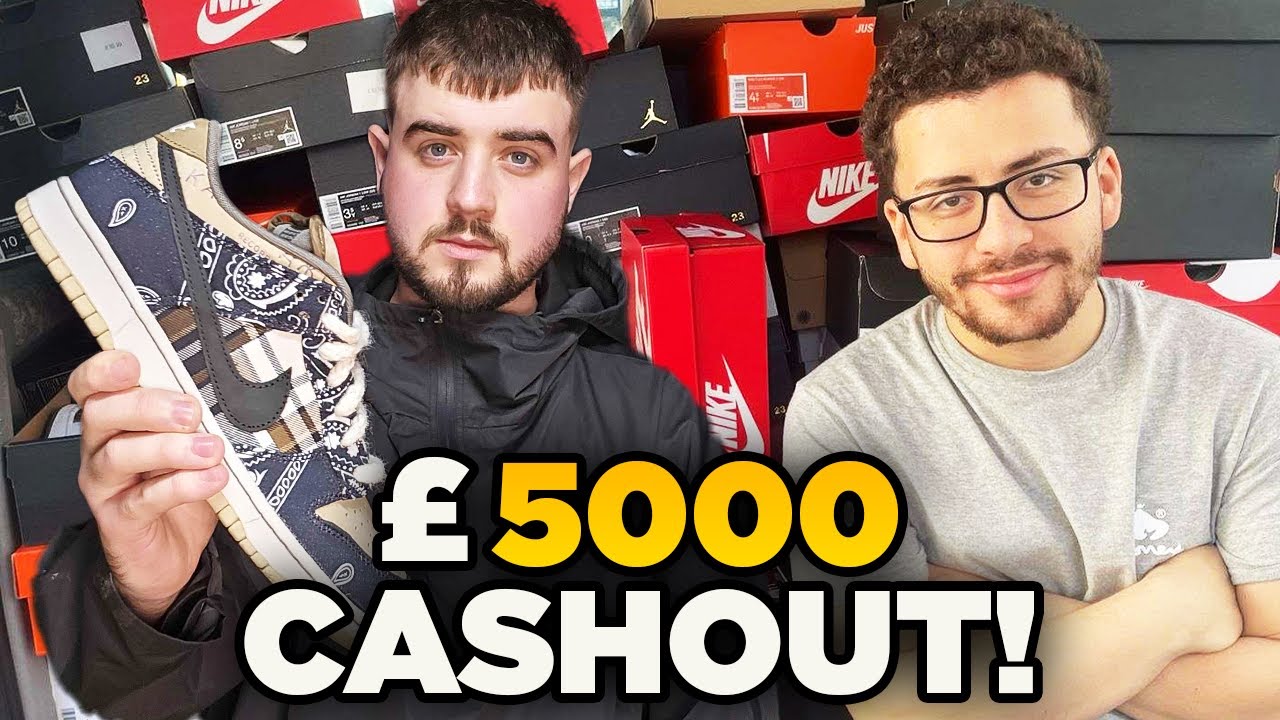 My *BIGGEST* Sneaker CASHOUT...