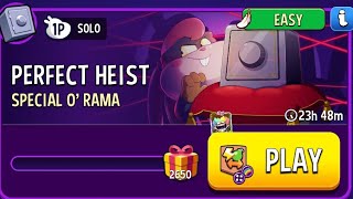 Special O Rama Rainbow Super Sized Solo Challenge Perfect Heist | Match Masters