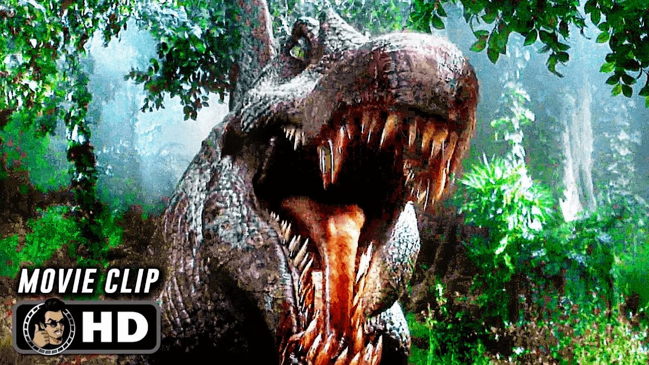 The Spinosaurus Crashes Plane Scene | JURASSIC PARK II (2001) Sci-Fi, Movie CLIP HD