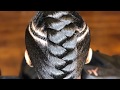 How to Fishtail Hawk Braid