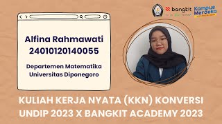 Video Pembelajaran Penerapan Bahasa Pemrograman Python (KKN Konversi UNDIP 2023: Bangkit Academy)