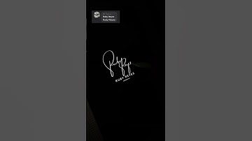 Ruby Reyes | Signature Name Request | artbyjadmerc #signature #calligraphy #art #artbyjadmerc