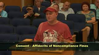 Celebrity 8 1 24 6 5 24 Code enforcement hearing Wealth