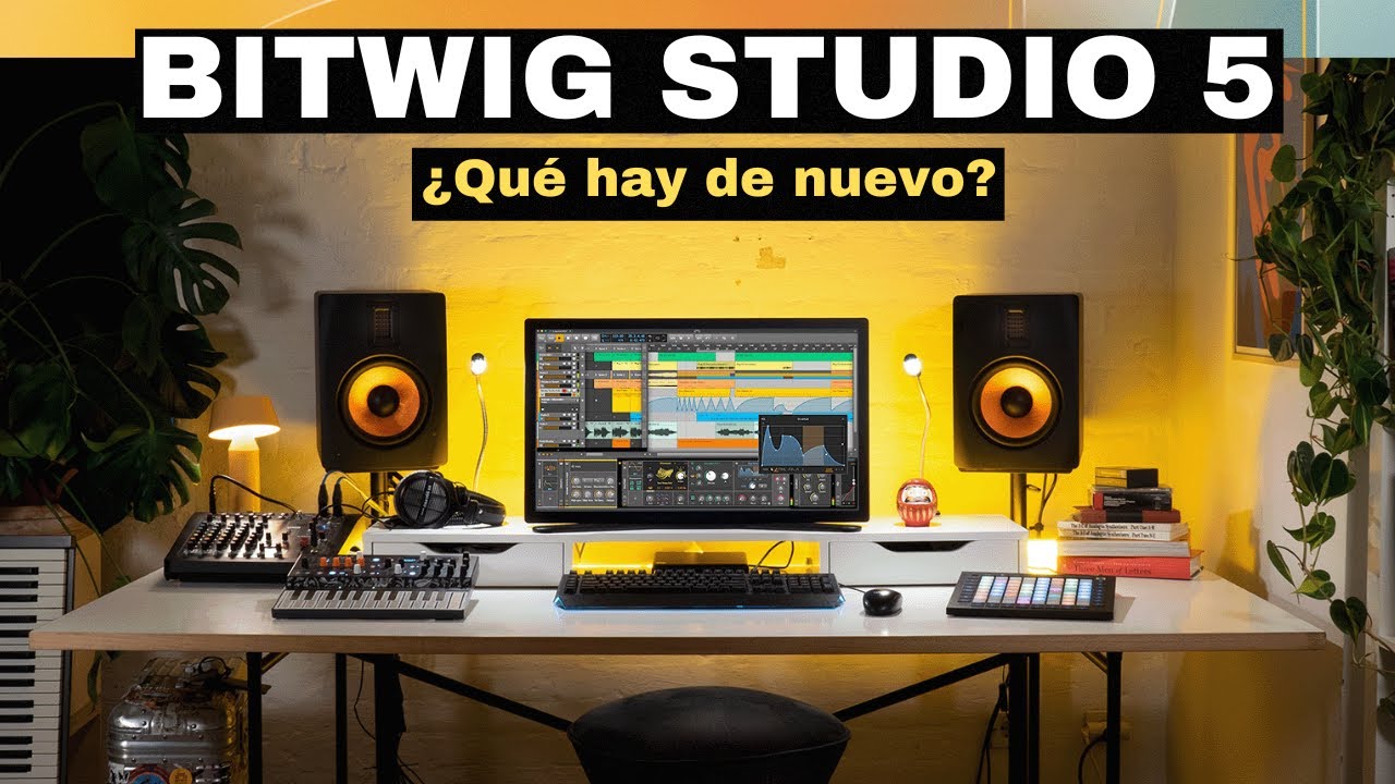 YA SALIÓ BITWIG STUDIO 5 - ¿Qué hay de nuevo? #bitwigstudio #bitwig #5 ...