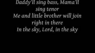 Miniatura de vídeo de "Johnny Cash - Daddy sang bass with lyrics"