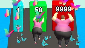 Fat Pusher Gameplay NOOB Vs PRO Vs HACKER