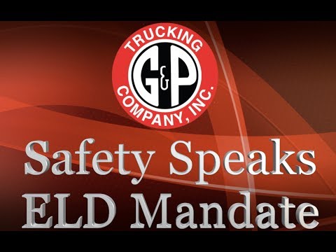 Safety Speaks, ELD Mandate w/ John Billingsley