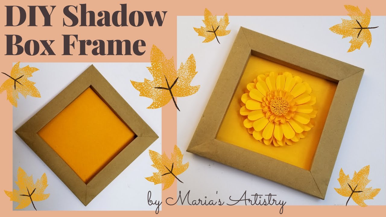 DIY: Shadow Box Frame (Paper Frame) 