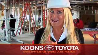 Koons Easton Toyota/Scion - Under Construction Commercial featuring Krystal Koons