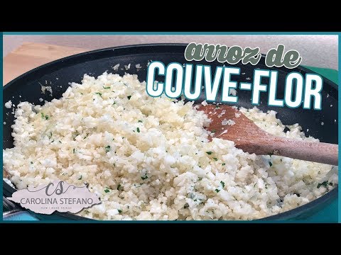 RECEITA FIT DE ARROZ DE COUVE FLOR | SIMPLES | FÁCIL | LOW CARB