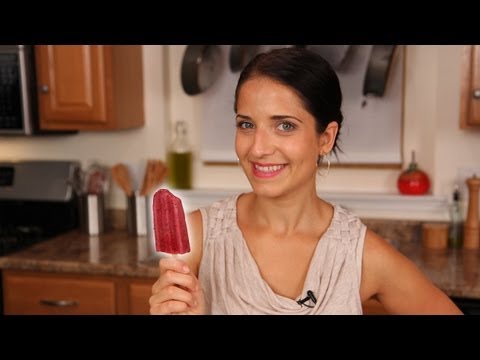 Homemade Yogurt Popsicle Recipe - Laura Vitale - Laura in the Kitchen Episode 432