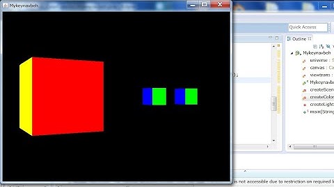 3D Models in Java 3D: Beginners Only_1 Color Cube and Coordinate Systems (with Source Code)