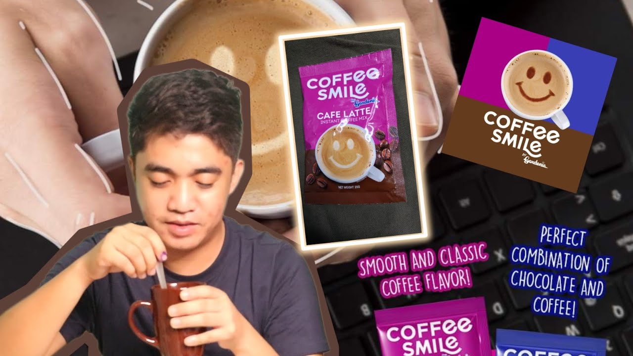 COFFEE SMILE BY GARDENIA CAFE LATTE ☕ REVIEW