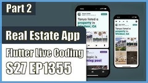 Flutter UI Tutorial Designing Real Estate Property App UI Design Figma to Flutte EP1355 AzamBaloch