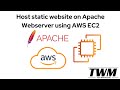 How to Host or Deploy static website on Apache webserver on AWS EC2 Instance