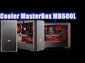 Budget gaming cooler master casing masterbox mb600l unboxing  tech land