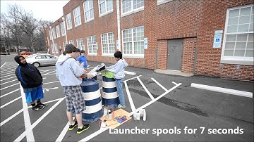 FRC 3215 Frisbee Launcher for 2013 Ultimate Ascent