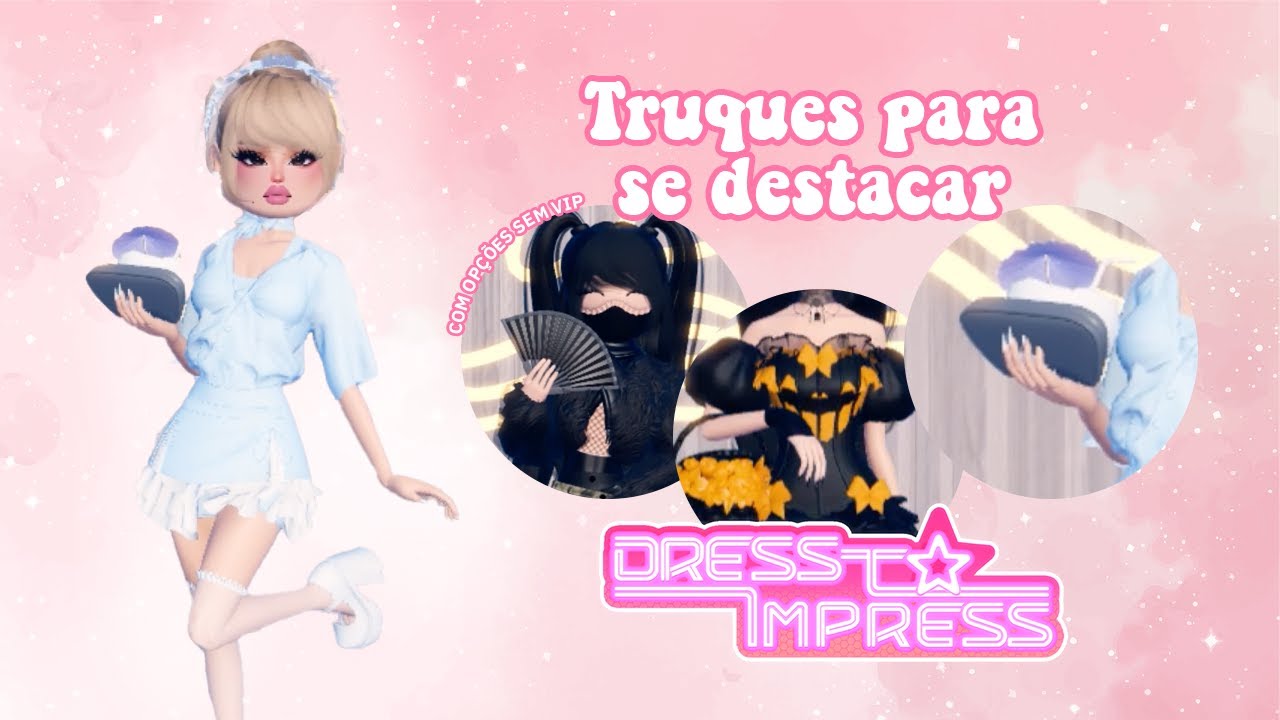 Use esses truques pra ELEVAR seu nível no Dress to Impress! COM OPÇÕES ...
