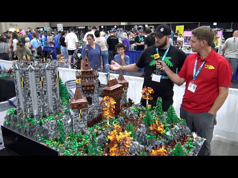 LEGO Forest Stronghold Castle Battle
