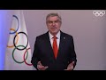 New years message 2024 by ioc president thomas bach