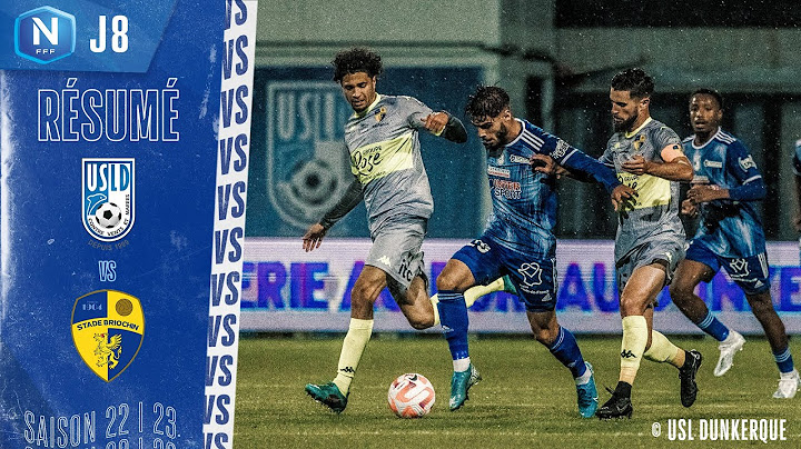 J8 I USL Dunkerque – Stade Briochin (1-0), le résumé I National FFF 2022-2023