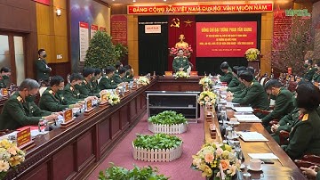 Đại tướng Phan Văn Giang đến thăm, kiểm tra và chúc Tết Tập đoàn Viettel