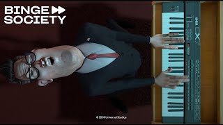 Monsters VS Aliens | The President Plays Piano | Cartoon for kids