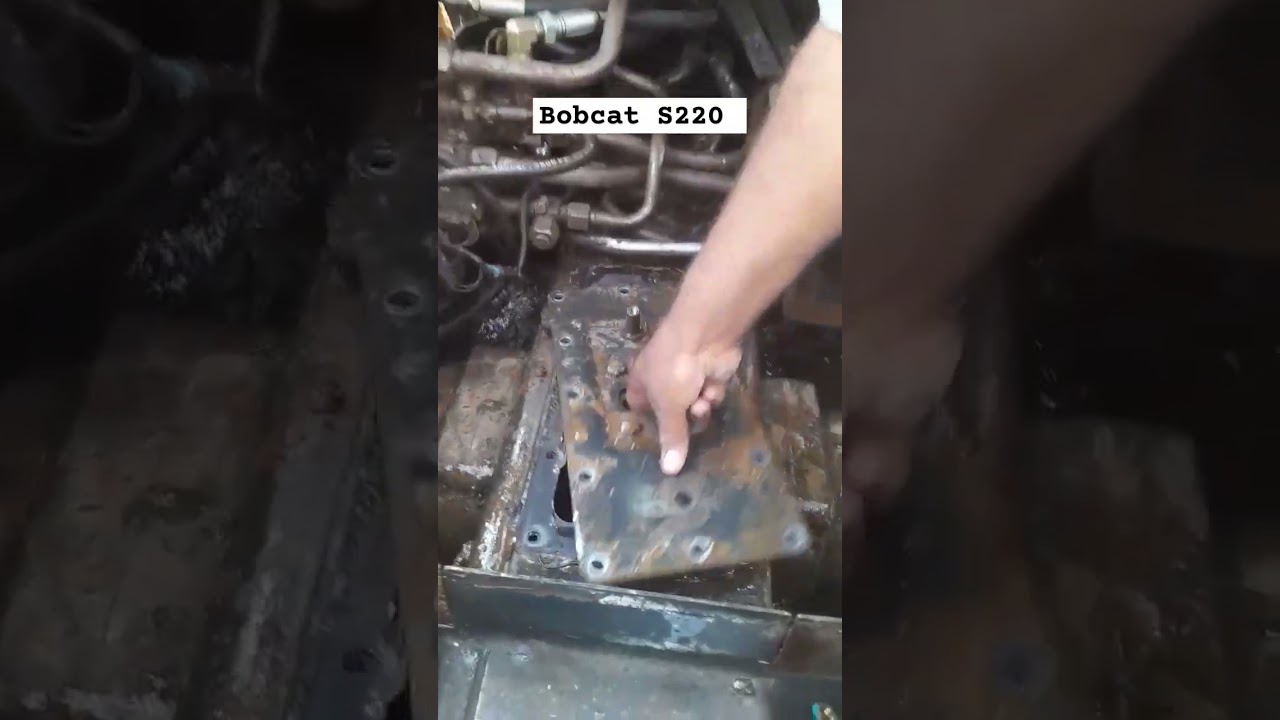 Bobcat S220 Hydraulic and CL mixing 