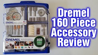 Dremel 160 Piece Accessory Kit Review And Explanation 71008