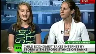 12 Year Old Exposes Canadas Banksters Amazing