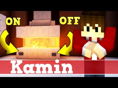 Minecraft Wie baut man einen funktionierenden Kamin | Minecraft Kamin bauen deutsch