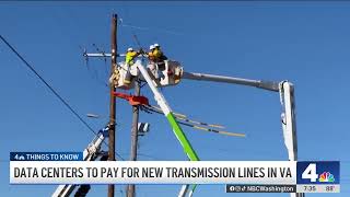 NBC4 [Washington, DC]: Data centers to pay for new transmission lines in Virginia
