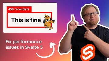 Why re-renders hurt performance and how you can fix them in Svelte 5