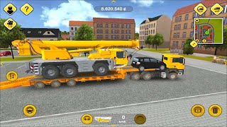 Liebherr Crane Lifting Crane - Construction simulator 2014 - android gameplay