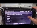 Belsee how to adjust the ac climate on android car radio head unit